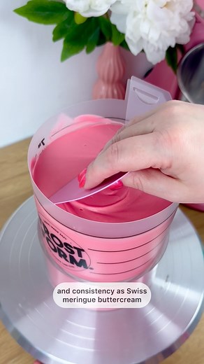 74K views · 3.2K reactions | You can find our Silky American Buttercream Recipe on www.frostform.com Important: Beat the butter for a full 10 minutes before adding the liquid mixture and do NOT use boiling hot water!! | Frost Form | Facebook