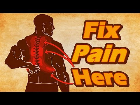 BEST Exercises for BACK PAIN and RIB PAIN: Thoracic Mobility