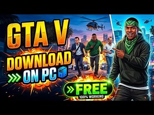 FREE! How to Download & Install GTA V on PC Without Money I Legal and Working Method