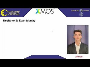 XMOS Smart Amplifier - ELECOMP Capstone Spring 2025 Summit