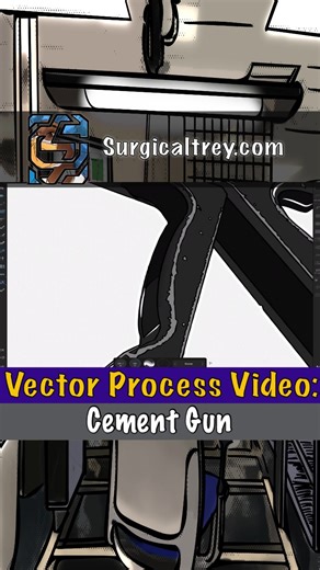 Behind the Scenes Cement Gun - Vector Process Video Youtube video: youtu.be/pvXB4wzJQMU #dualspeed #cement #gun ##surgicalinstrument #stryker #sterileprocessing #centralsterileservice #surgicaltechnologist #vector #affinitydesigner #ipadartist