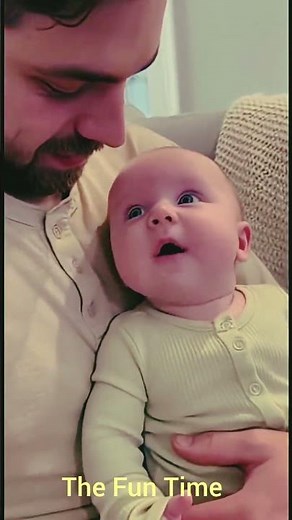 A Baby's First Love is Always Dad || Best Funny Moments || The Fun Time