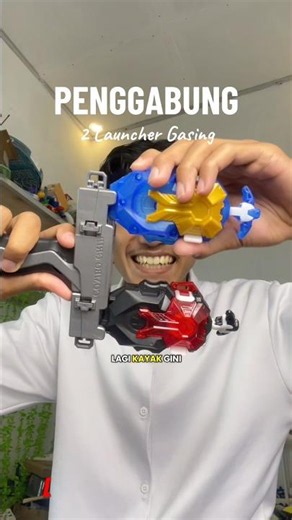 Dual Beyblade Launcher Attachment #beyblade #toys