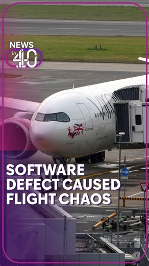 Software defect caused flight chaos