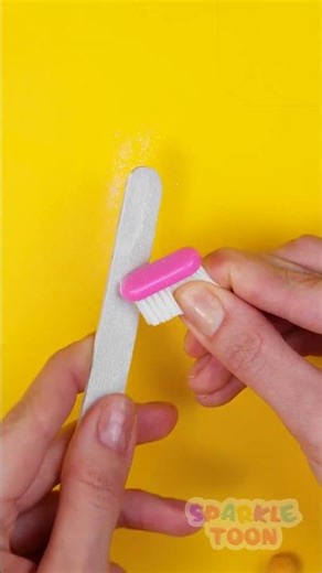 ✨ Let’s Make Barbie a Mini Broom for Cleanup Fun! 🧹 #Lesson #DIY #Kids