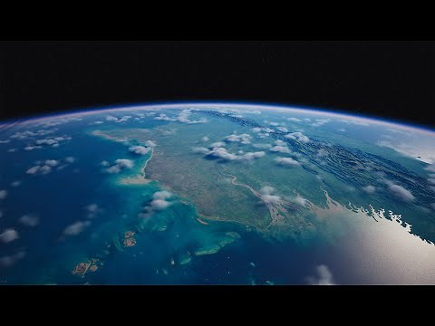 Super detailed Earth (80k+) in Unreal Engine 5.2