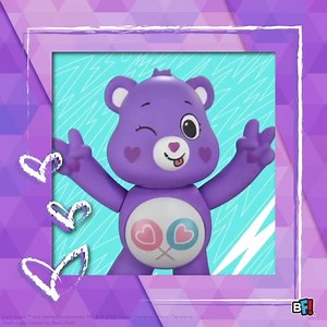 1.1K views · 126 reactions | High Five  Share a paw... with Share Bear!  Care Bears Unlock the Magic Interactive Figures are available now Walmart! | Care Bears | Facebook
