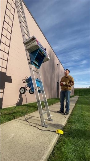 Material hoists made roofer tough!