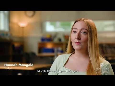 Why MA in Teaching: Secondary Education at Chapman University?