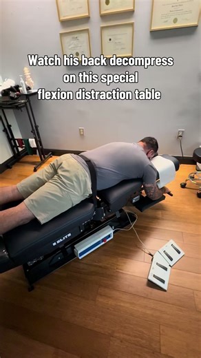 Low back feeling compressed or stiff? Flexion-distraction gently decompresses the spine, relieving pressure on discs and joints while improving mobility. It’s smooth, controlled, and one of the most effective ways to help irritated low backs calm down. If your back needs a reset, come try it for yourself. 📍 Chiropractic Lakeline Mall 11200 Lakeline Mall Dr Cedar Park, TX 78613 📞 Call/Text: 512-962-1500 Follow for more: @chiro.lm #chiropractor #spine #austin #fyp #back
