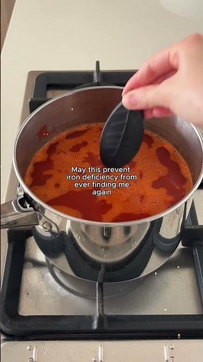 Easiest way to prevent yourself from getting low iron again 🤩