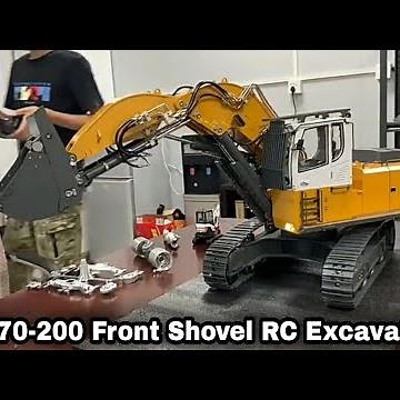 K970- 200 Scale 1/14 Front Shovel Excavator Model Remote Control Hydraulic Front shovel