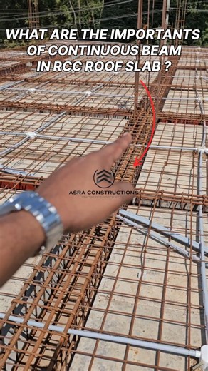 Asra Group on Instagram: "Here are the key importance 1️⃣ Better Load Distribution Continuous beams span over more than two supports, so: Loads are shared between adjacent spans Bending moments are reduced compared to simply supported beams ➡️ Results in less stress on any single support 2️⃣ Higher Structural Strength Negative bending moments develop over supports Positive moments occur at mid-span This balanced action improves overall structural stability 3️⃣ Reduced Deflection (Less Sagging) C