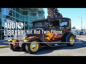 Hot Rod Twin Engine - Sound Effect