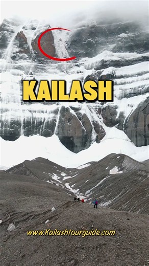 Mount Kailash Drone View 🏔️| The Sacred Mountain From The Sky 🕉️ #kailash #short #drone #shiv