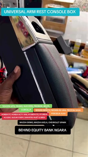 Universal Arm Rest Console Box Installation for Cars