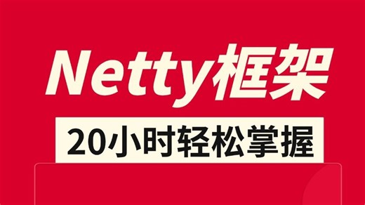 2026版！B站最牛最全的Netty框架实战教学， netty深入浅出Java网络编程教程！