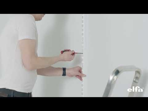 Elfa Installation Wall Hang Standard Extension