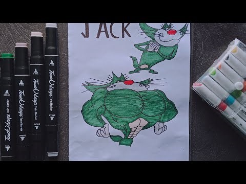 How To Draw JACK 😊|drawing | jack | cartoon |subscribe | art |easyart