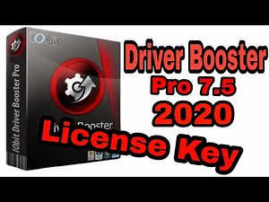 IObit Driver Booster 7.5 Pro + License Key 2020