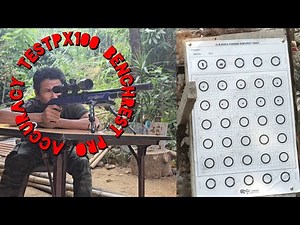 ACCURACY TEST PX100 BENCHREST PRO//PX100 BENCHREST PRO ACCURACY TEST//PRECIHOLE PX100 BENCHREST PRO