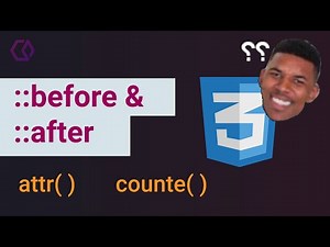 #CSS Before & After pseudo elements شرح الاستخدام بشكل صحيح - attr & counter functions