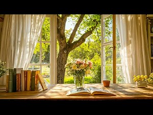 Spring Through an Open Window 🌼 | Calm Nature Sounds for Reading, Focus & Relaxation