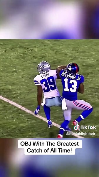 I’ll never understand how he caught that! #NFL #OBJ #NewYorkGiants #FYP #ForYou