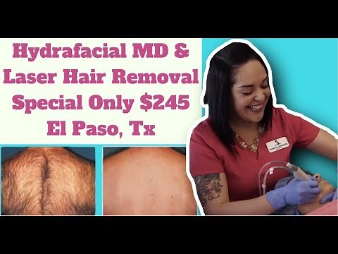 Hydrafacial MD East El Paso | Laser Hair Removal | How To Remove Pubic Hair | Dr Anh Lee