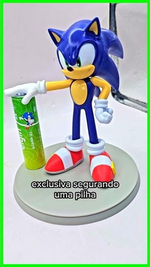 A INCRÍVEL Estátua do SONIC com uma PILHA !? | Contoys MINI #shorts #sonic