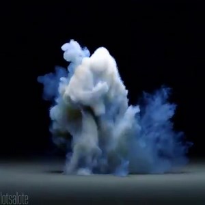 Super excited smoke dude #mocap #smokesimulation #blendercycles #gpu | Lotsalote