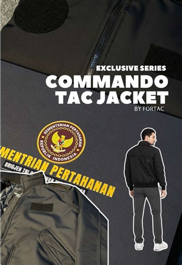 Jaket Tactical Fortac: Desain dan Kualitas Terbaik