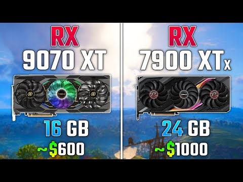 RX 9070 XT vs RX 7900 XTX | Test in 7 Games