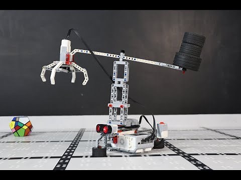 How does our LEGO Mindstrorms EV3 Crane Robot work?