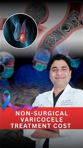 Varicocele Treatment Without Surgery | Embolization Cost Explained (2025)