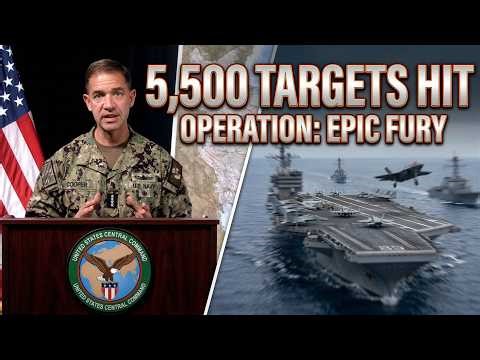 US Strikes 5,500 Targets in Iran | Operation Epic Fury Update