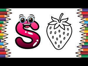 How to Draw a Strawberry || Strawberry Drawing Easy For Beginners || Step By Step Drawing Tutorial