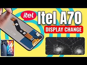 Itel A70 Display Replacement | How to Change Itel A70 Screen Step by Step #itel #repair #how