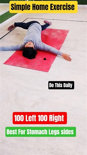 simple Home Exercise #fatburningsecrets #bellyfat #loosebodyweight #extremeweightloss motivation