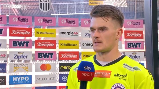 Spari nach Gegentoren selbstkritisch: "Suboptimal von mir" - Sky Sport Austria