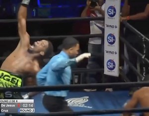 The Ref Really tried to Swing Back🤣🥊 | Almighty Fighting Championship