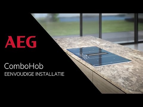 AEG ComboHob I Kookplaat met afzuiging - Eenvoudige installatie