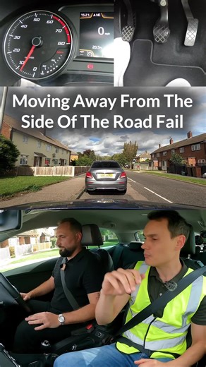 Moving away fail. #mocktest #learningtodrive | Driving