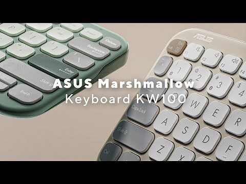 ASUS Marshmallow Keyboard (KW100) | 2023