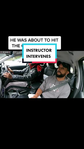 When the Instructor Intervenes During Driving Lessons