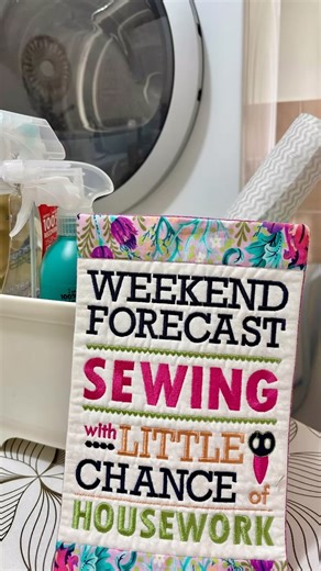 82 reactions | Weather report just in -just fine for sewing 瑱淋 | Sweet Pea Machine Embroidery | Facebook