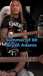 22K views · 632 reactions | "Summer of '69" is a song recorded by the Canadian singer Bryan Adams from his fourth album, Reckless. It is an up-tempo rock song about a dilemma between settling down or trying to become a rock star. The track was written by Adams and his longtime songwriting collaborator Jim Vallance. #guitarzoom #guitarist #guitarplayer #bryanadams #summerof69 | GuitarZoom.com | Facebook