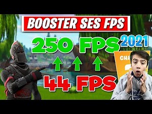 COMMENT BOOSTER SES FPS SUR FORTNITE EN 2021 SUR FORTNITE!!