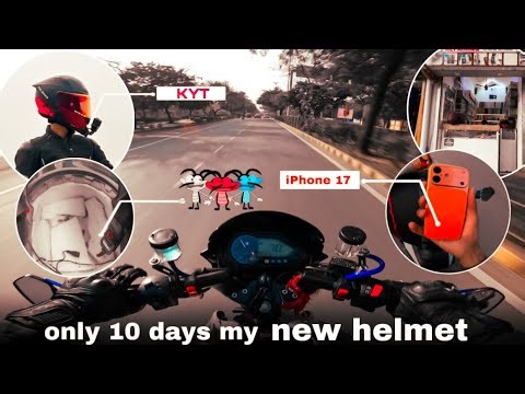 My New KYT Helmet POV Ride + Review | Safety & Comfort Check