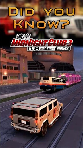 Traffic can drive on train tracks! | Midnight Club 3 DUB Edition REMIX #midnightclub3 #rockstar